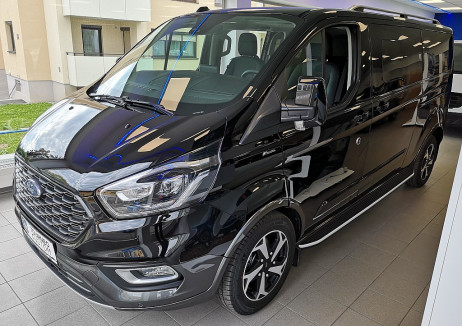Ford Tourneo Custom 2,0 EcoBlue 320 L2 Active mHEV bei BM || Autohaus Kienzl GmbH in 